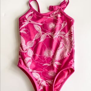 Baby Gap Toddler Girls Pink Swimsuit